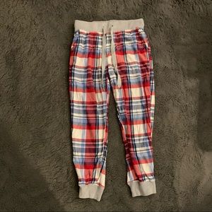 AEO🦅 Aerie Jogger Style Plaid Pajama Pants